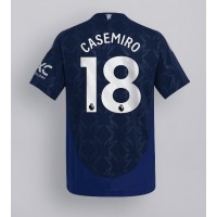 Manchester United Casemiro #18 Fußballbekleidung Auswärtstrikot 2024-25 Kurzarm